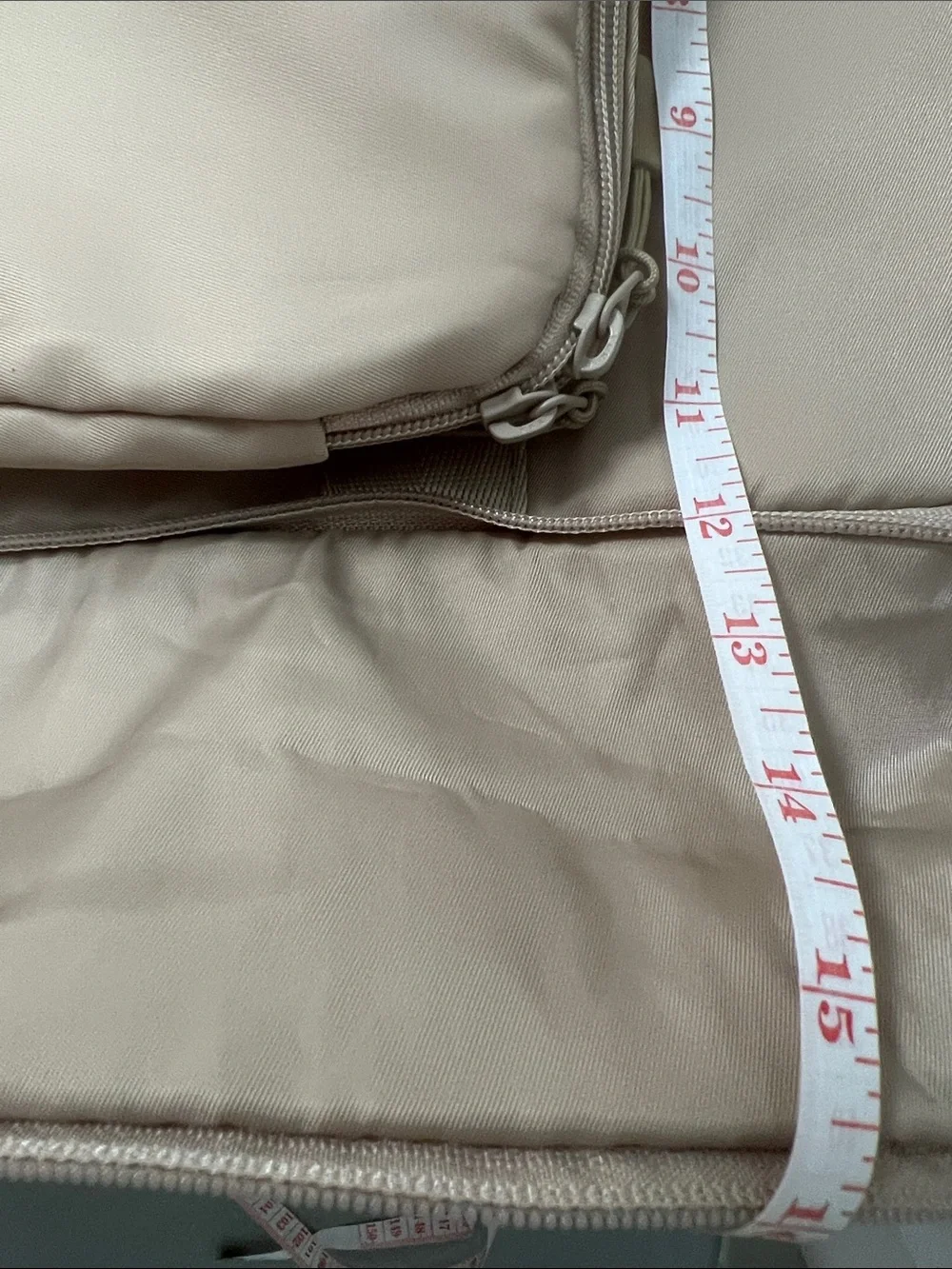 The Foldie | Taupe Foldable Travel Bag Expandable Tote NWT Sz 40L Packing Space